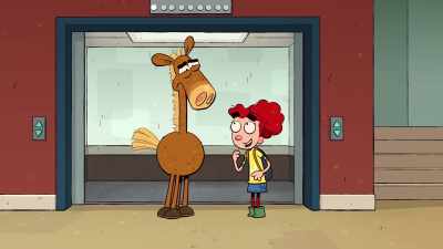- A pet?
- A pet. That's it! - It's Pony