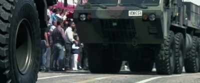 A phalanx of tanks
and mobile cannons - Alien: Rubicon