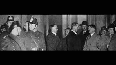 A photographer captures
Hitler and Goring - Rise of the Nazis