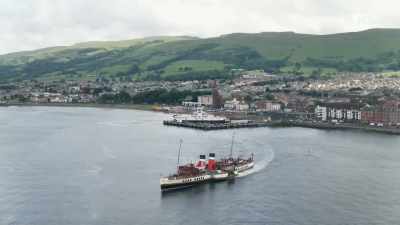 A picture-postcard memory shared
by generations of Scots. - Scotland from the Sky