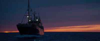 A pilot boat came. - The Secret Life of Walter Mitty