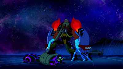 A pity you didn't stand down
while you still had the chance. - Ben 10 vs  the Universe: The Movie