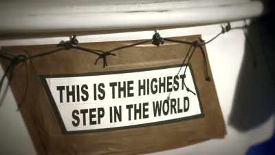 A placard is secured
there that says it all, - Tales From The Explorers Club