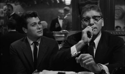 A press agent eats a columnist's dirt and is expected to call it manna - Sweet Smell of Success