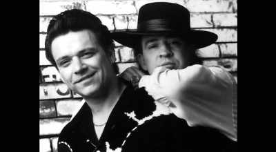 A producer with disco hits
like "Freak Out" - Jimmie & Stevie Ray Vaughan: Brothers in Blues
