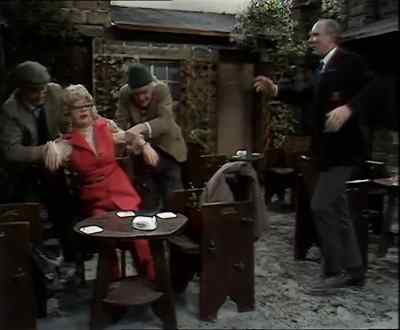 A quiet drink, he says. - Last of the Summer Wine