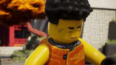 -A real Spinjitzu tornado!
-Nice! - LEGO Ninjago: Dragons Rising