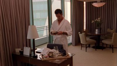 A receipt, a paperback. - Burn Notice