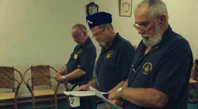 A recognition that comes only
to those fortunate brethren - Monrovia, Indiana