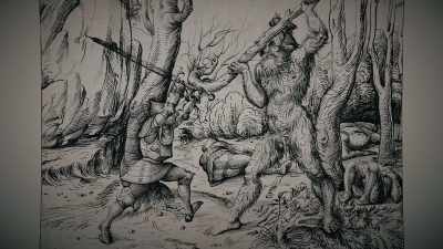 A representation of
perhaps our alter ego, - Sasquatch