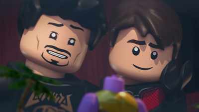 A resort packed
with little, tiny, angry guests. - LEGO Marvel Avengers: Time Twisted
