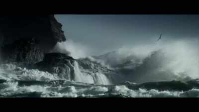 A rise in temperature, - Geostorm