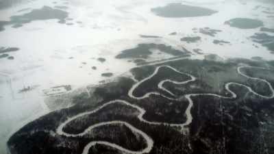 A RIVER FROZEN IN TIME SCARS THE LANDSCAPE. - Strange Evidence