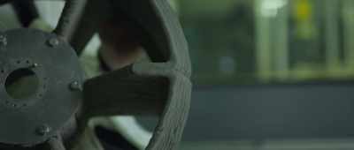 A robot part made by a robot
for another robot, using space materials. - Alien Worlds