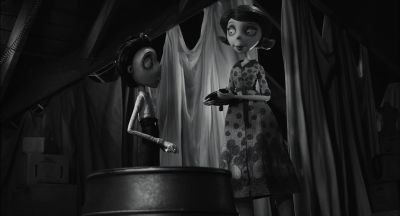 A robotic bucket Yes - Frankenweenie