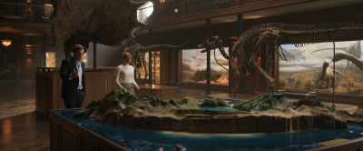 A sanctuary protected
by natural barriers, - Jurassic World: Fallen Kingdom