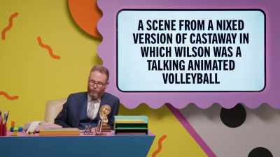 - A scene from a nixed
version of "Castaway" - Make Some Noise