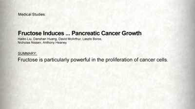 A scientific study
changes the picture. - The Magic Pill