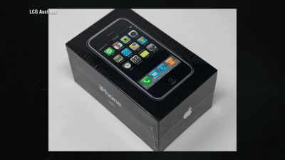 A sealed first-generation iPhone - Impact x Nightline
