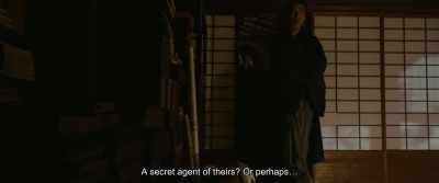 A secret agent of theirs? Or perhaps… - Rurouni Kenshin: The Beginning