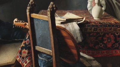 A serenade perhaps, - Vermeer: The Greatest Exhibition