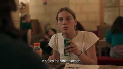 A series for some platform. 
A small role, but cool. - Irma Vep