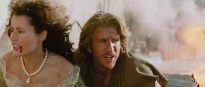 A ship. I find myself
being fired upon by an entire ship. - Cutthroat Island