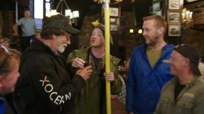A shot of authentic
Newfoundland screech. - Beyond Oak Island