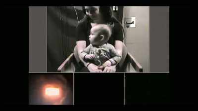 A side light will start to blink, - Babies