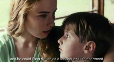 A signature, - Never Look Away
