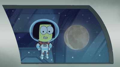 A simulated moon. Identical
in every way to the real moon. - Big City Greens the Movie: Spacecation