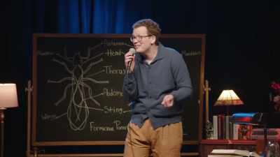 A single celled organism
whose nearest ancestor is me, - Hank Green: Pissing Out Cancer