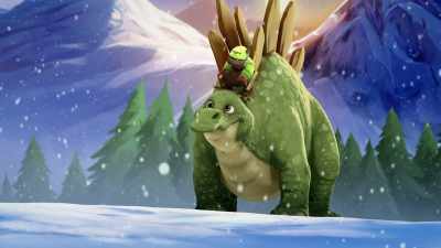 A sled? Woohoo!
Just what we've always wanted! - Gigantosaurus