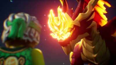 A Source Dragon like myself
would not have come to you - LEGO Ninjago: Dragons Rising
