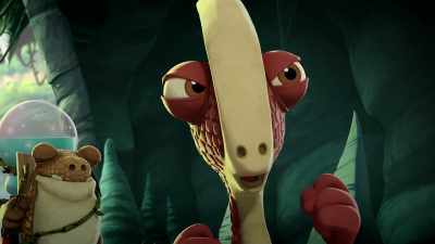 -A... spider?
-No! Its web! - Gigantosaurus