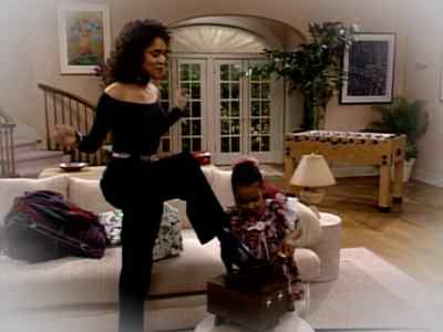 A spit polish. - The Fresh Prince of Bel-Air