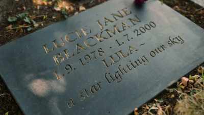 "A star lighting our sky,"
the tombstone said. - Missing: The Lucie Blackman Case