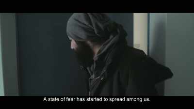 A state of fear has started
to spread among us. - City of Ghosts