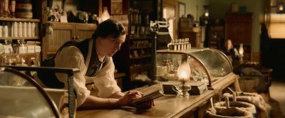 A stock boy reading a law book - Abraham Lincoln: Vampire Hunter