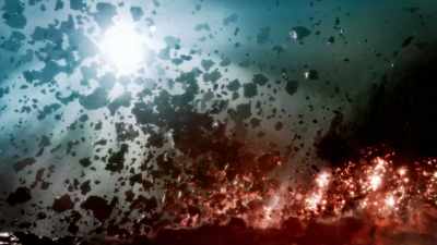 A storm with the power
to destroy planets. - One Strange Rock