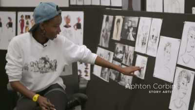 A story artist, Aphton Corbin, - Inside Pixar