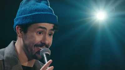A stranger shows
up, all of a sudden, - Ramy Youssef: More Feelings