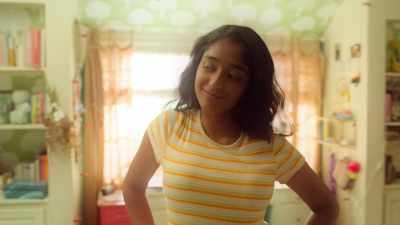 ...a sudden maturing
in certain areas of her body... - Never Have I Ever