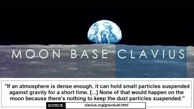 "A sufficiently dense atmosphere",
says the website, - American Moon