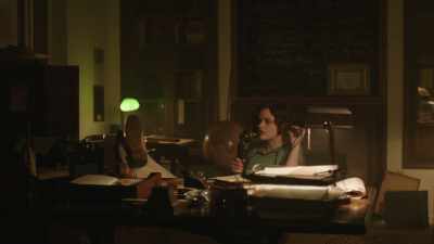 A sunny studio, young
women working so hard - Radium Girls