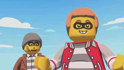 A super magnet
is the tool of choice - LEGO City Adventures