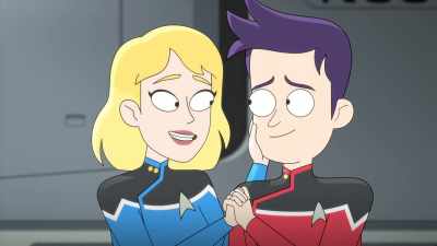 A sweet, nervous,
dainty-hipped nugget. - Star Trek: Lower Decks