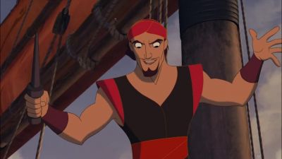 A sword at my throat - Sinbad: Legend of the Seven Seas