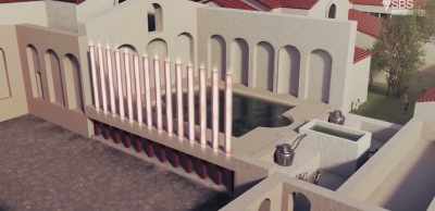 ..a system which not only heated
the rooms, but also the water. - Roman Megastructures