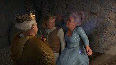 A talking horse - Shrek 2